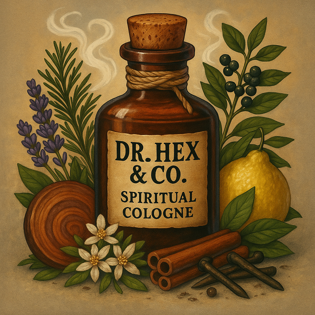 Spiritual Cologne bottle